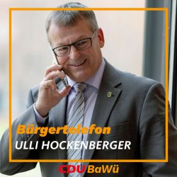 Bürgertelefon mit Ulli Hockenberger